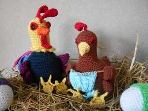 Momenteel nog rustig zonder kuikens.